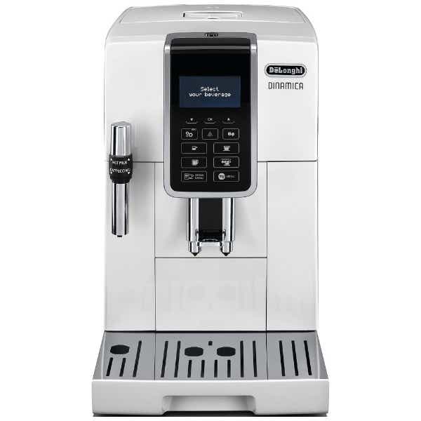 ディナミカ コンパクト全自動コーヒーマシン ECAM35035 ホワイト [ミル ...
