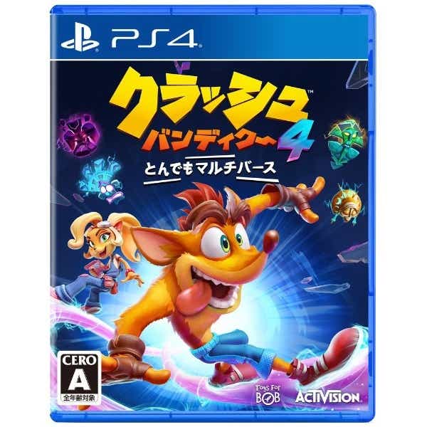 クラッシュ・バンディクー4： とんでもマルチバース【PS4】 【代金引換 