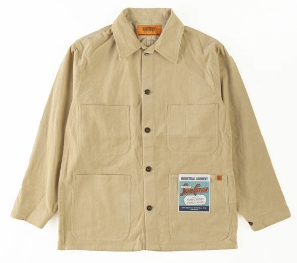 メンズ ジャケット COVERALL CORDUROY(Mサイズ/ベージュ)U2034225A