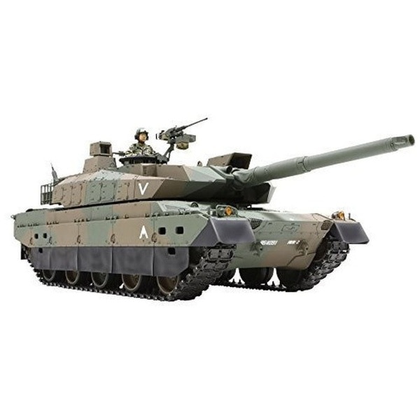 お得低価【塗装済み】1/16 ビッグタンクシリーズ NO.9 陸上自衛隊 10式戦車 自動車