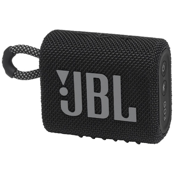 ブルートゥース スピーカー ブラック JBLGO3BLK [防水 /Bluetooth対応