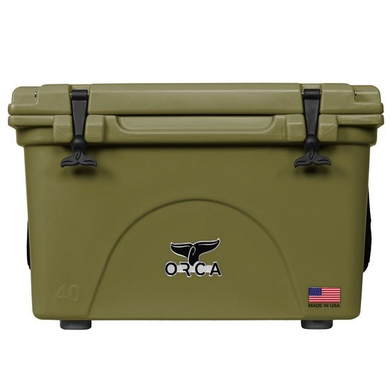 ハード クーラーボックス ORCA Coolers 40 Quart(440×650×450mm/Green