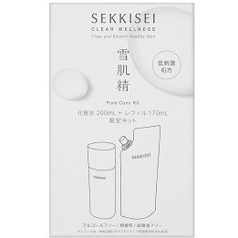 雪肌精 クリアウェルネス ピュア コンク キット 化粧水 本体200mL+