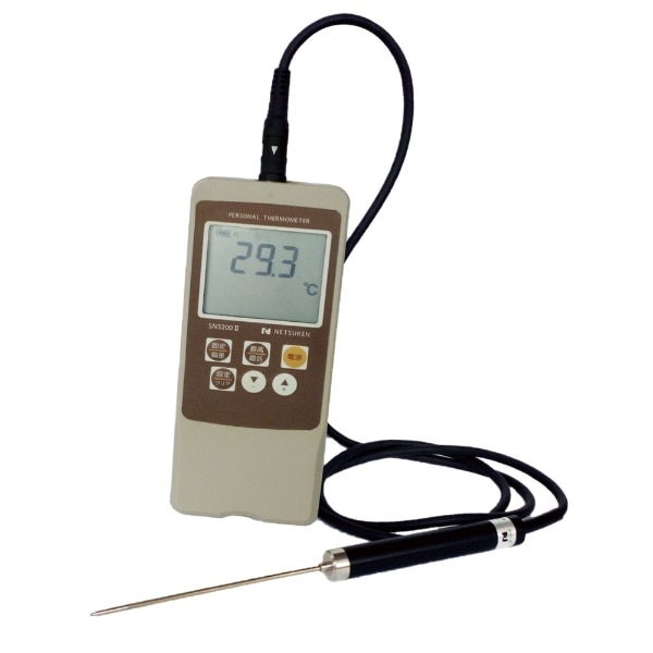 防水型デジタル温度計 パーソナルサーモメーター SN3200II（センサー付