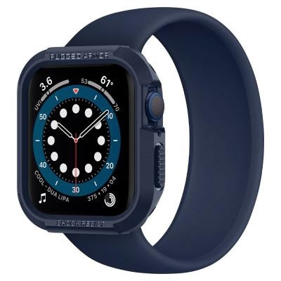 Apple Watch Series 6/SE/5/4（44mm）Case Rugged Armor Navy Blue