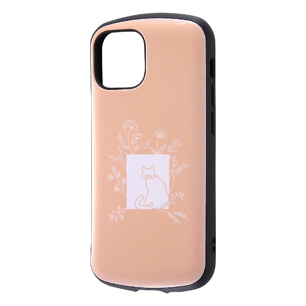 iPhone 13 mini 耐衝撃ケース MiA-collection/ネコ/ イングレム ピンク