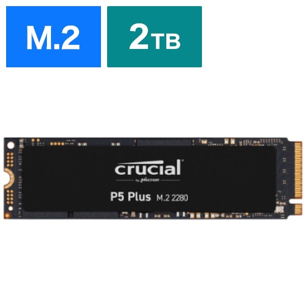 CT2000P5PSSD8JP 内蔵SSD PCI-Express接続 P5 Plus [2TB /M.2 ...