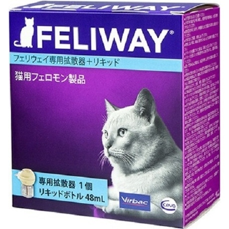 フェリウェイ 専用拡散器＋リキッド 猫用 48mL(ﾌｪﾘｳｪｲ): ビックカメラ