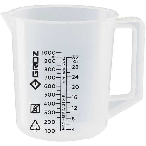 ＧＲＯＺ オイル用ビーカー １０００ＭＬ JUG1000G(JUG1000G