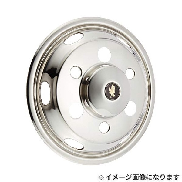 角型ナットカバー 樹脂/クロームメッキ 高さ51mm ナットサイズ41mm 6個