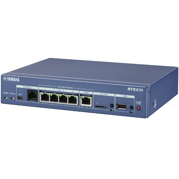 有線VPNルーター [4ポート /Gigabit対応] RTX830YC(ブルー