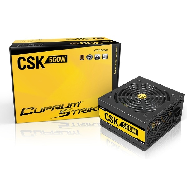 PC電源 CSK Bronze CSK550 [550W /ATX /Bronze](ブラック