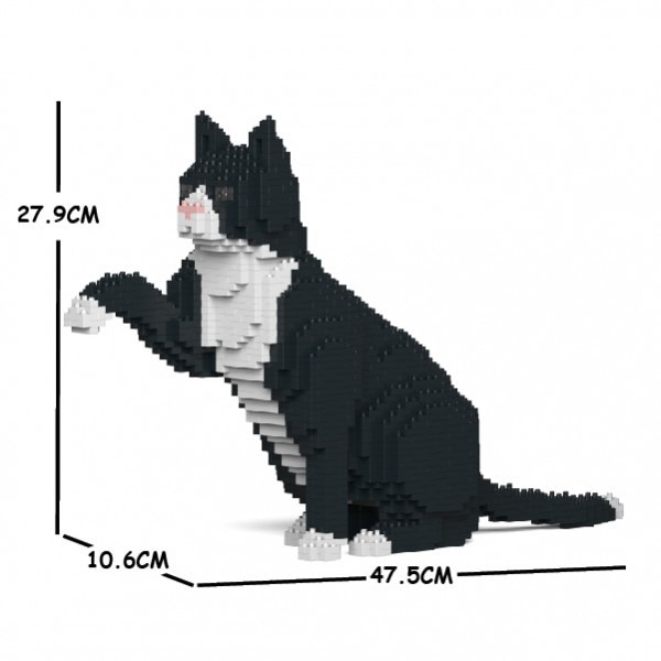 JEKCA（ジェッカブロック） タキシード猫 03S(ﾀｷｼｰﾄﾞﾈｺ03S