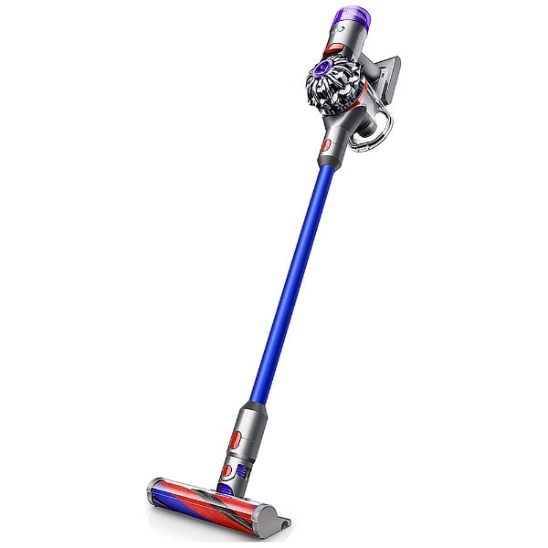 Dyson V8 Slim Fluffy Extra ニッケル/アイアン/ブルー SV10KEXTBU ...