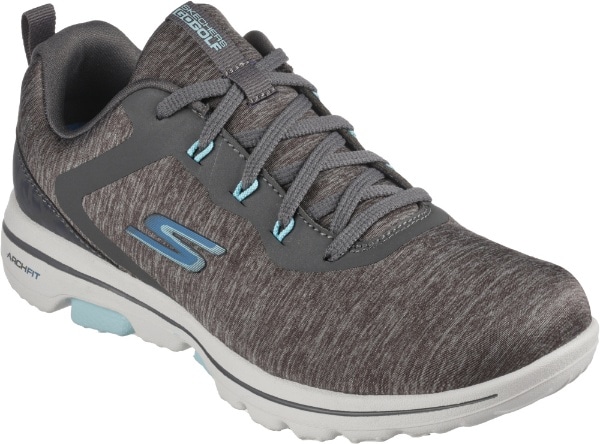 23.5cm ウィメンズ RELAXED FIT: SKECHERS GO GOLF WALK 5(グレー