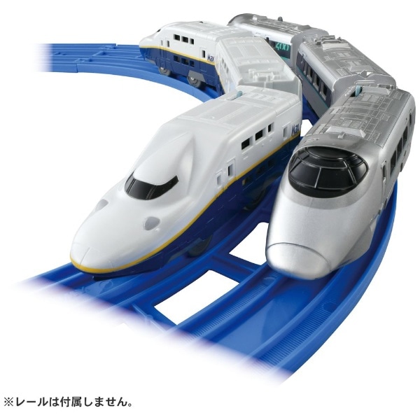 プラレール 新幹線YEAR2022 400系つばさ＆E4系Max連結セット(#ｼﾝｶﾝｾﾝ 