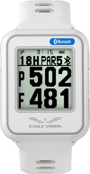 GPS ゴルフナビゲーション ウォッチ EAGLE VISION watch 6(ホワイト