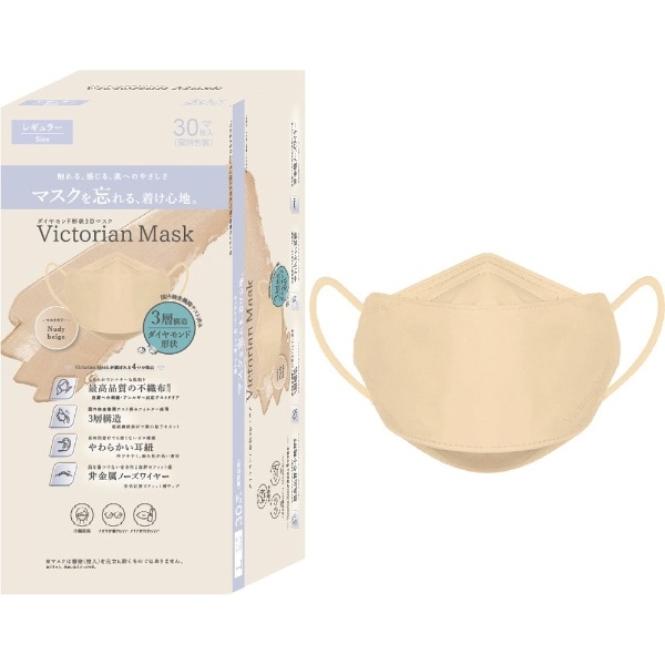 Victorian Mask（ヴィクトリアンマスク）レギュラーサイズ 30枚入