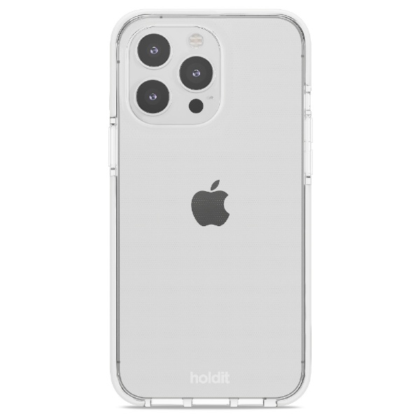iPhone 14 Pro Max 3眼 耐衝撃クリアケース White ＨＯＬＤＩＴ ...