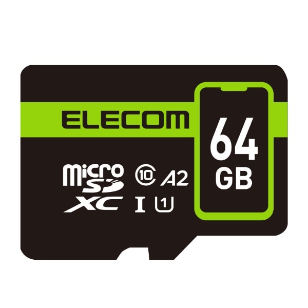 MicroSDXCカード/データ復旧サービス2年付/UHS-I U1 90MB/s 64GB MF