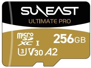 ULTIMATE PRO GOLD Series microSDXC カード 256GB SUNEAST ULTIMATE