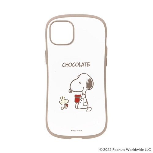 iPhone 14 Plus専用]PEANUTS/ピーナッツ iFace First Class Cafeケース