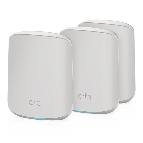 Wi-Fiルーター(3台) AX1800 Orbi WiFi 6 Micro 1201+574 Mbps RBK353