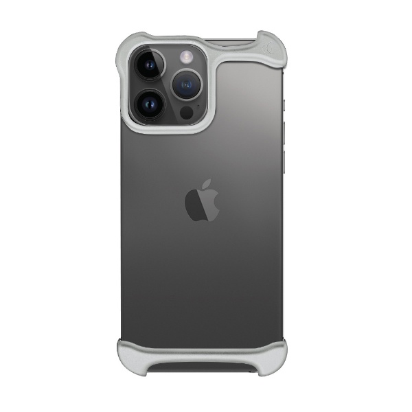 iPhone 14 Pro Max ケース Arc Pulse アルミバンパー Arc シルバー