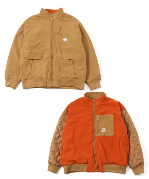 メンズ フリースバックリバーシブルジャケット Fleece Back Reversible