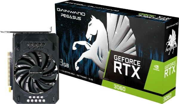 GAINWARD GeForceRTX3060 PEGASUS 8GB GDDR6 128bit 3-DP HDMI