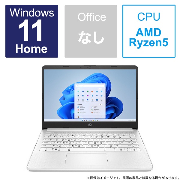 ノートパソコン HP 14s ピュアホワイト 6F8S3PA-AANA [14.0型