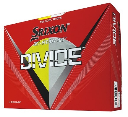 ゴルフボール SRIXON スリクソン Z-STAR XV8 《1ダース(12球)/DIVIDE