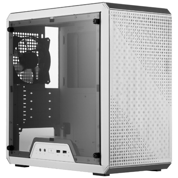 PCケース [Micro ATX /Mini-ITX] MasterBox Q300L White ホワイト MCB