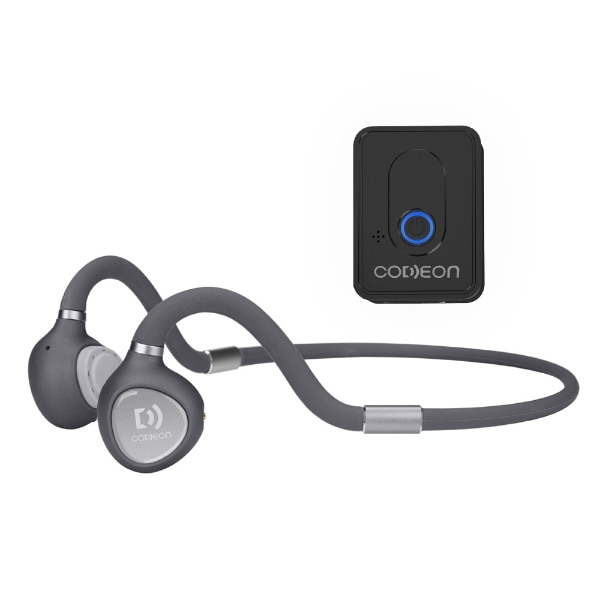 ブルートゥースイヤホン 耳かけ型 CODEON-GR [骨伝導 /Bluetooth