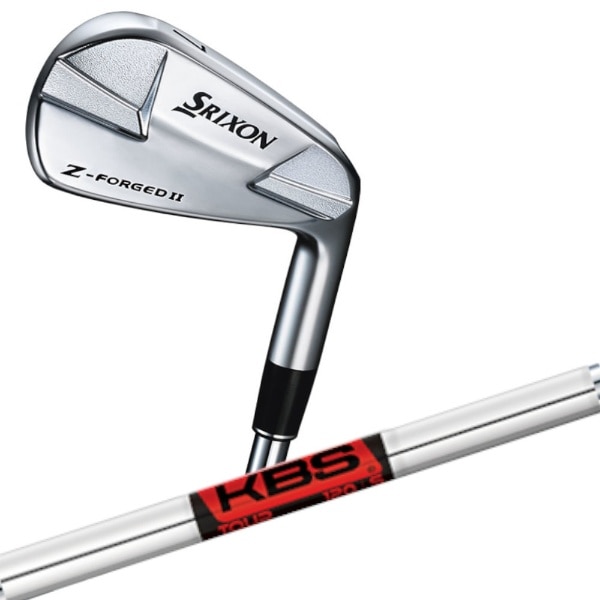 アイアン 6本セット SRIXON Z-FORGED II IRONS #5～9、PW《KBS TOUR