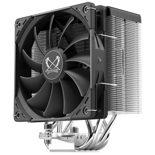 PCCOOLER CPUクーラー 120mmファン x 2(1700 1200 115X・AM4 AM5) RZ620-BK