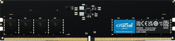 増設メモリ DDR5-5600 CT16G56C46U5 [DIMM DDR5 /16GB /1枚](ブラック