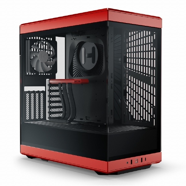 PCケース [ATX /Micro ATX /Mini-ITX] レッド Y40 Red(レッド 