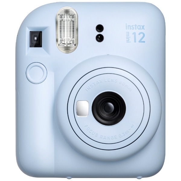 インスタントカメラ 『チェキ』 instax mini 12 パステルブルー(ブルー