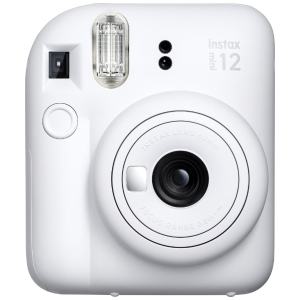 インスタントカメラ 『チェキ』 instax mini 12 クレイホワイト