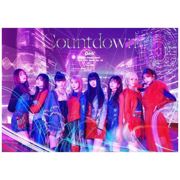 Girls2/ Countdown 初回生産限定盤ライブ盤（Blu-ray Disc付）【CD 