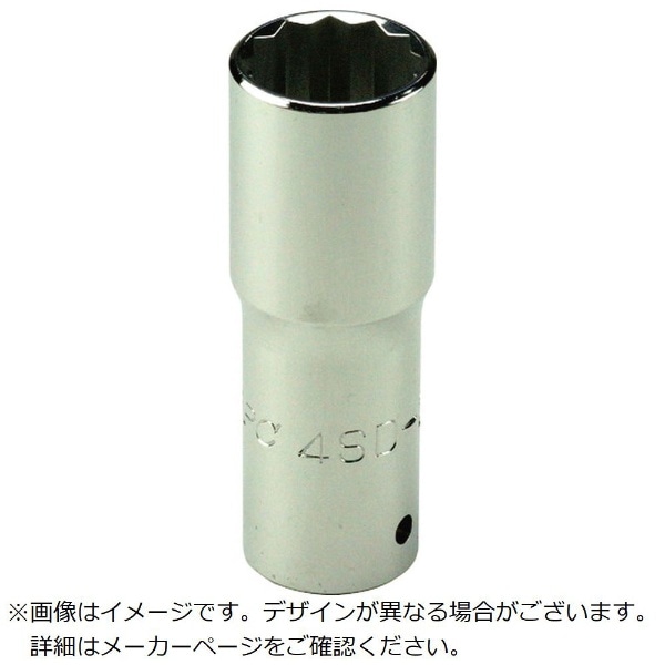 FPC ディープソケット 12角 差込角12．7mm 対辺10mm 4SD10(4SD10