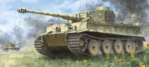 2023年6月】 TANKS OF THE WORLD WW.II ドイツ軍 ティーガーI 初期型