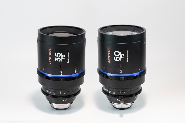 Proteus 2X Anamorphic 2Lens Bundle (35mm 60mm) Blue (Feet) PL/EF