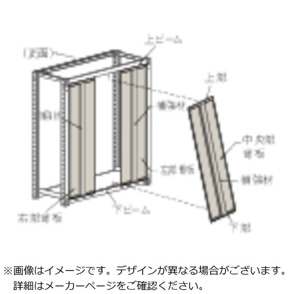 TRUSCO M3・M5型棚用はめ込み式背板 1200XH1800 ネオグレー SMM64