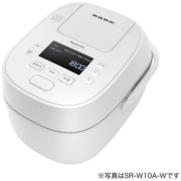 可変圧力IHジャー炊飯器 おどり炊き ホワイト SR-W18A-W [1升 /圧力IH ...