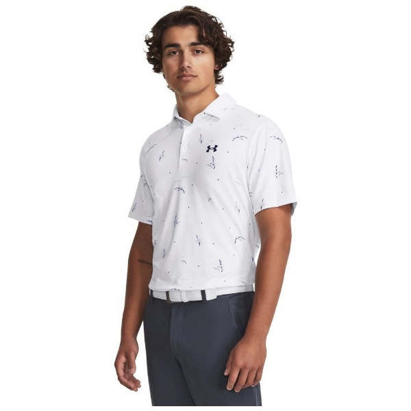 メンズ UAプレイオフ プリント ポロ3.0 UA Playoff Polo 3.0 Print(MD