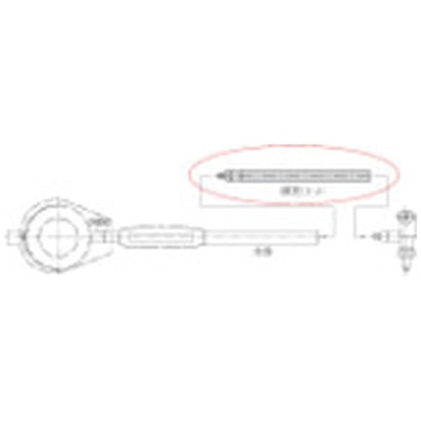 ミツトヨ 継ぎ足しロッド（953551） 長さ500mm 953551 【メーカー直送