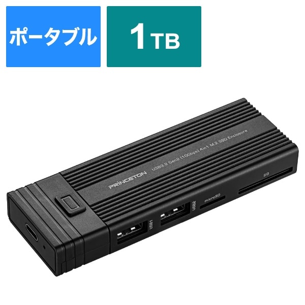 PRD-PS1000U PRD-PS1000U 4in1 カードリーダー機能付M.2 1TB内蔵SSD