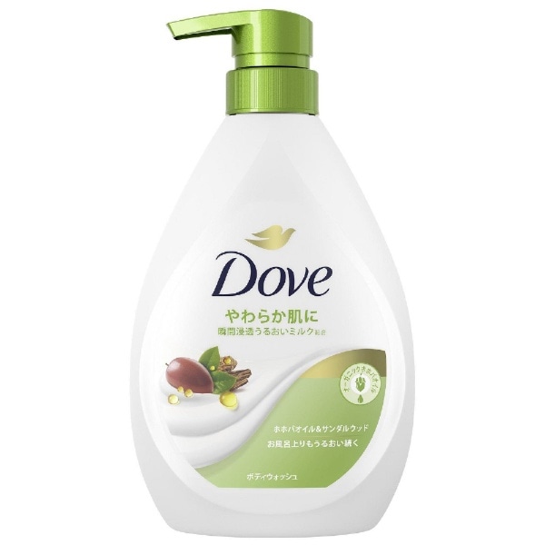 Dove（ダヴ）ボディウォッシュ ポンプ 本体 470g ホホバオイル